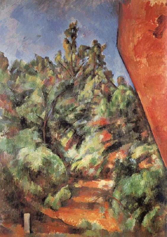 Paul Cezanne Bibemus Le Rocher Rouge china oil painting image